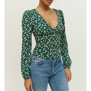 Reformation Nell Top Size S